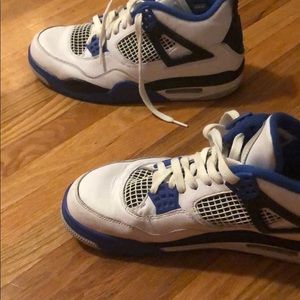 COPY - Blue an white Jordan fours